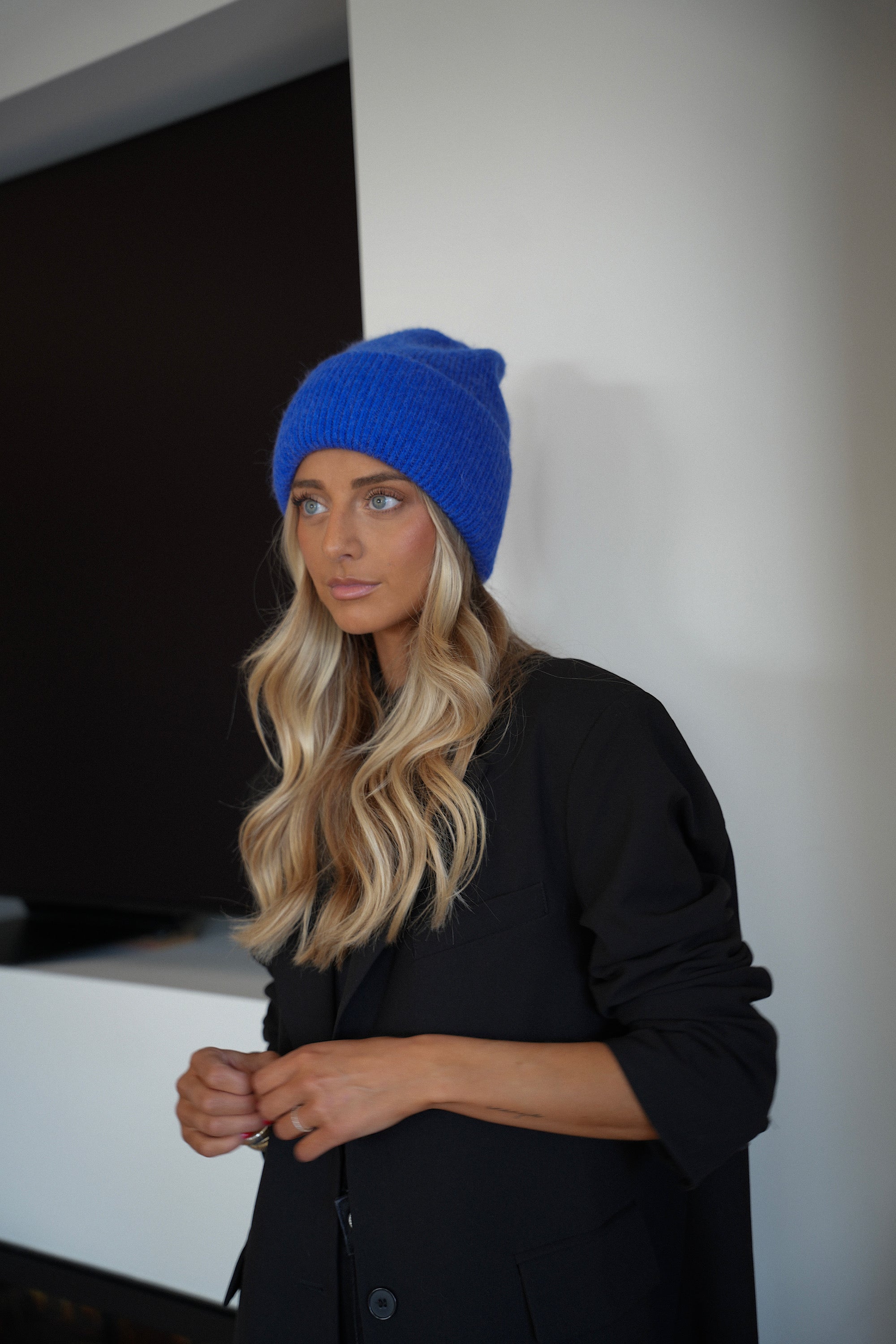 Aveline bleu - Bonnet doux