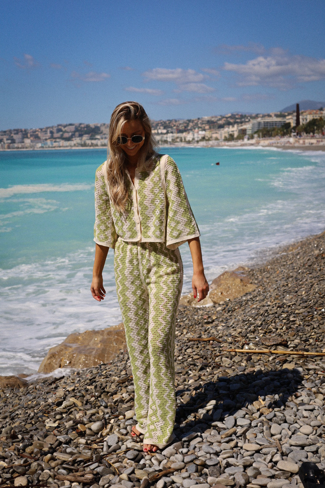 Candice vert - Ensemble crochet