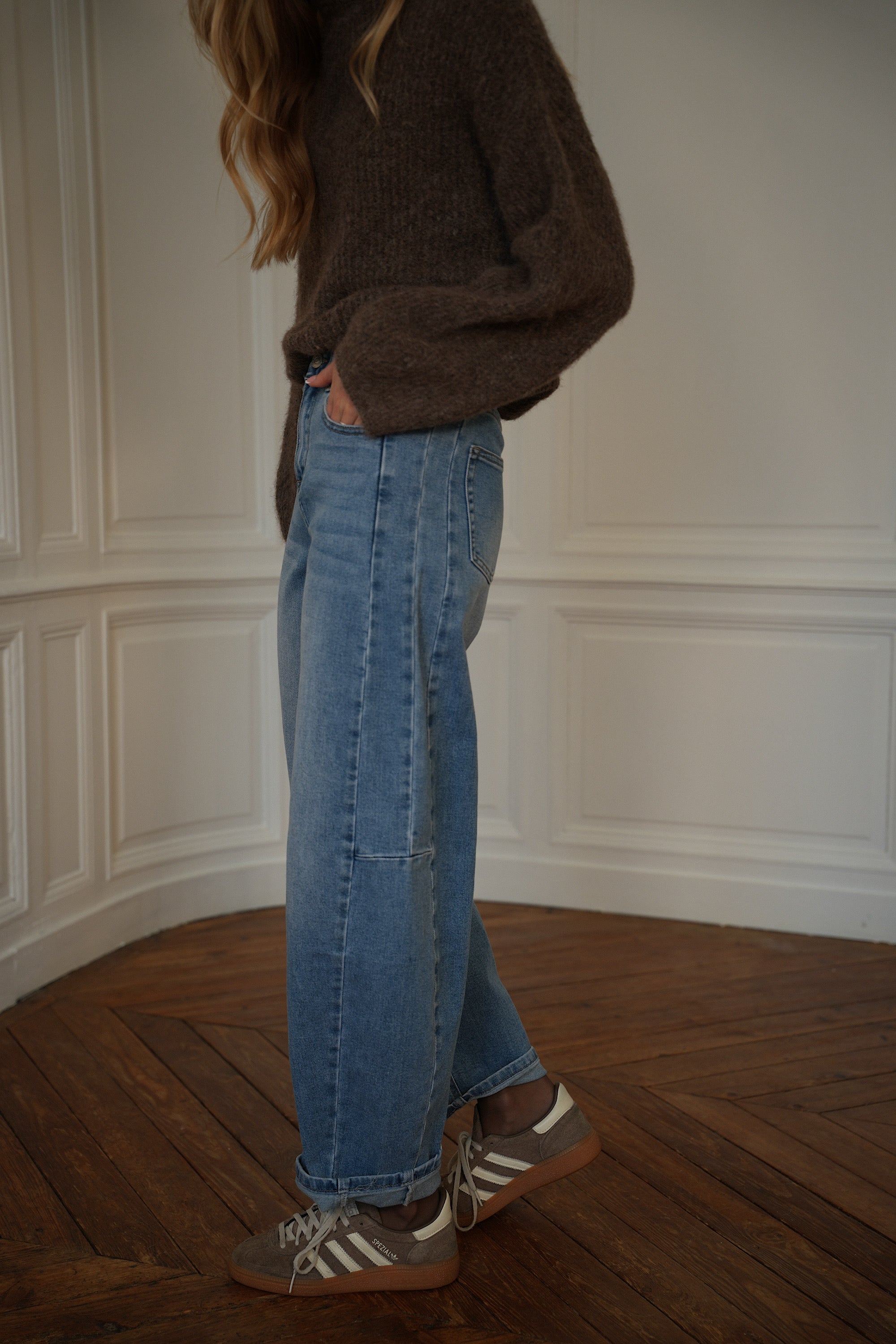 Erika bleu clair - Jean ballon