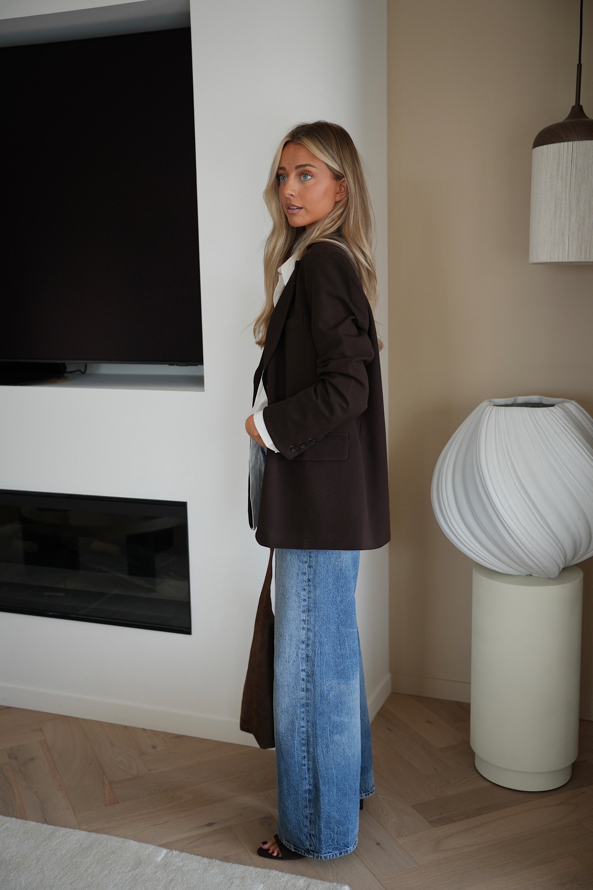 Grayce chocolat - Veste blazer