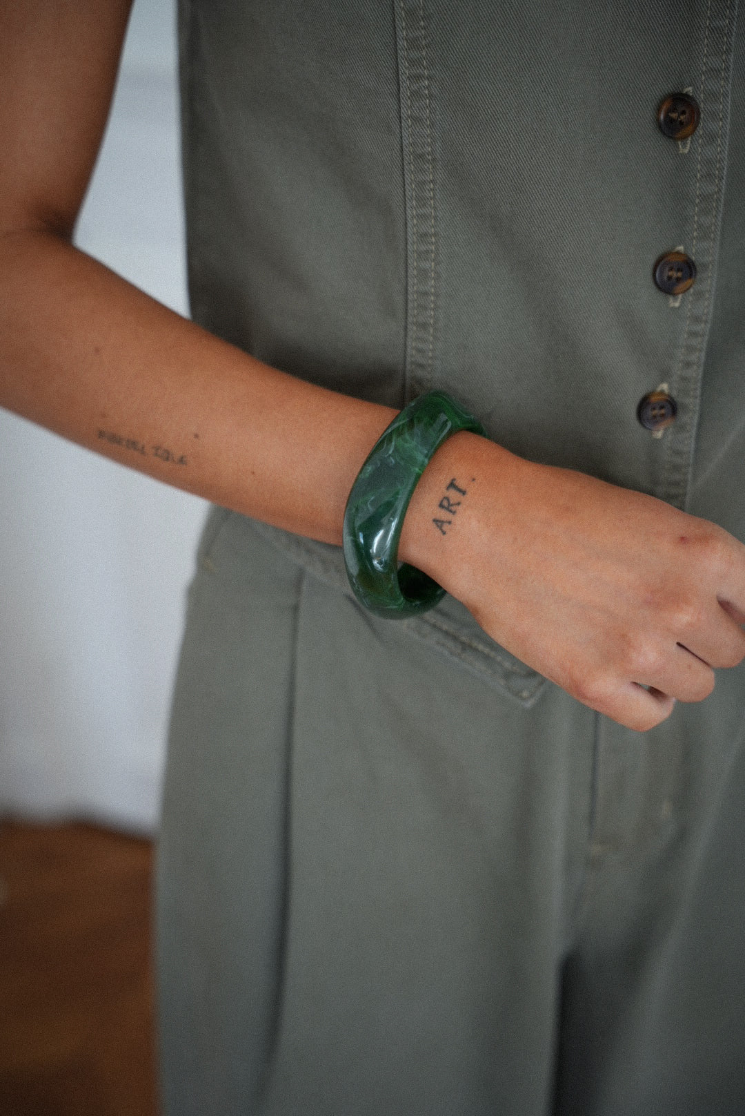 Erwan vert - Jonc résine