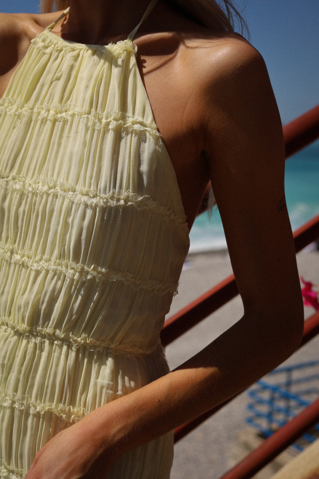 Miranda jaune - Robe longue