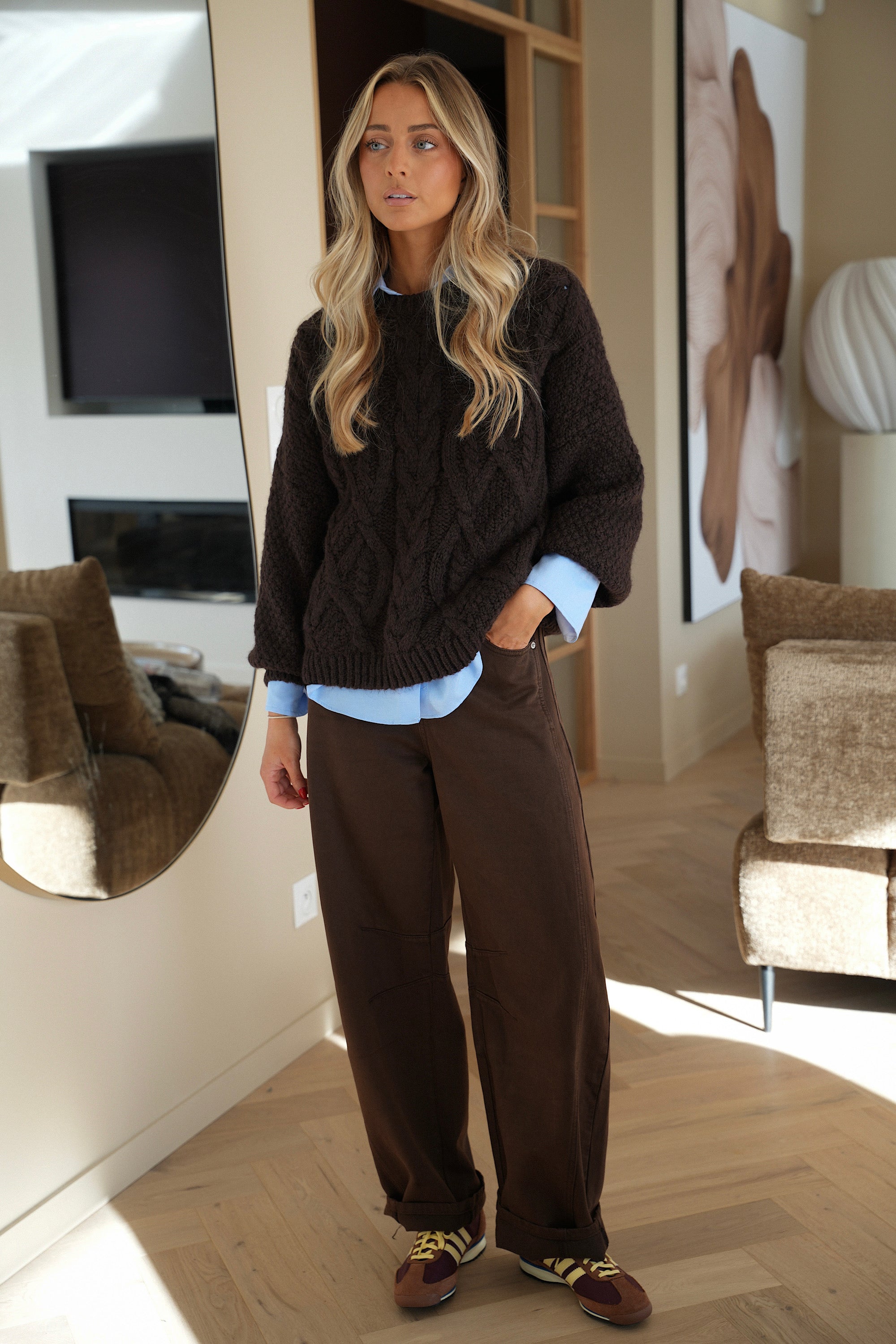 Amy chocolat - Jean ballon