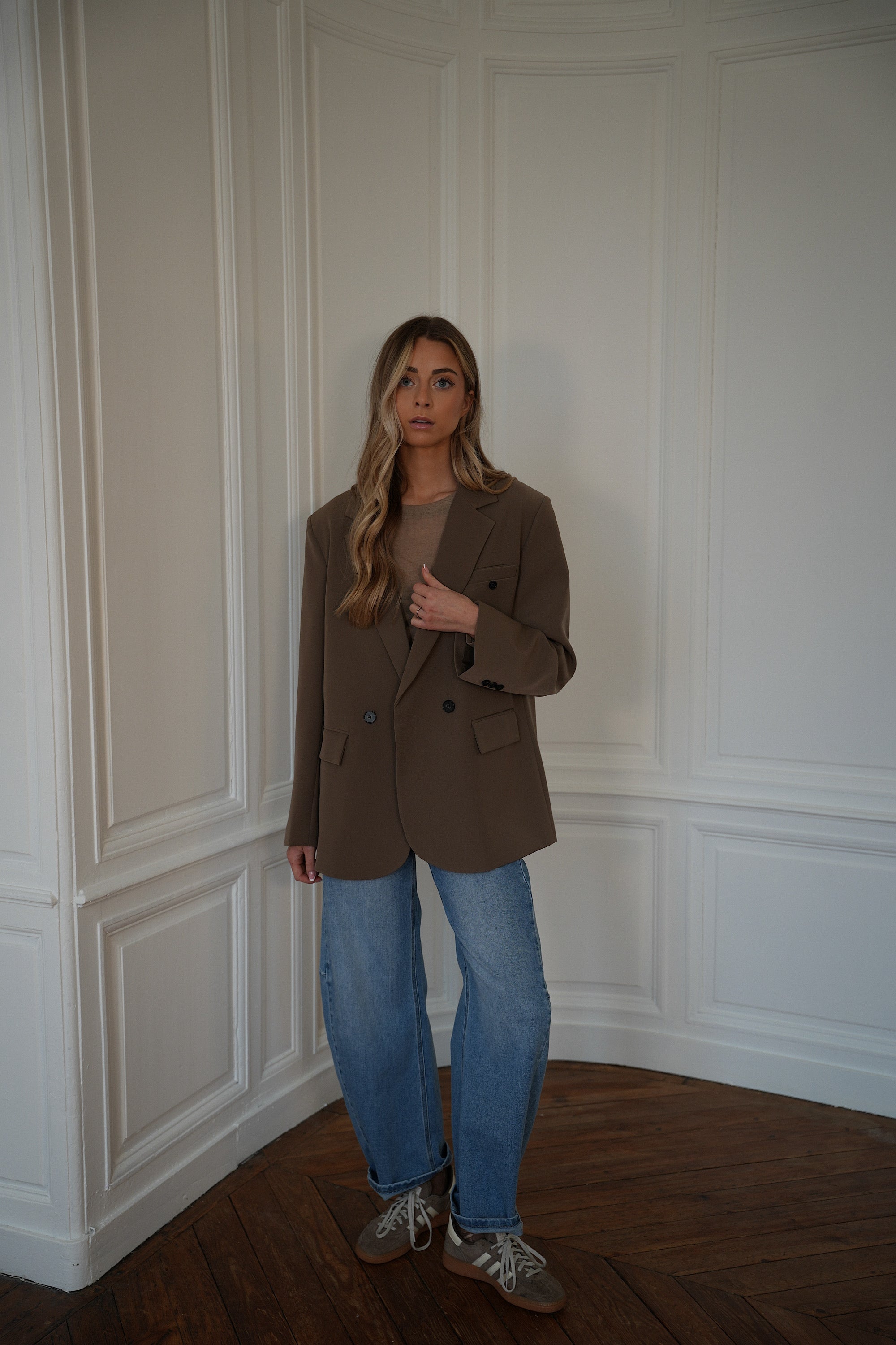 Andrew kaki - Veste blazer