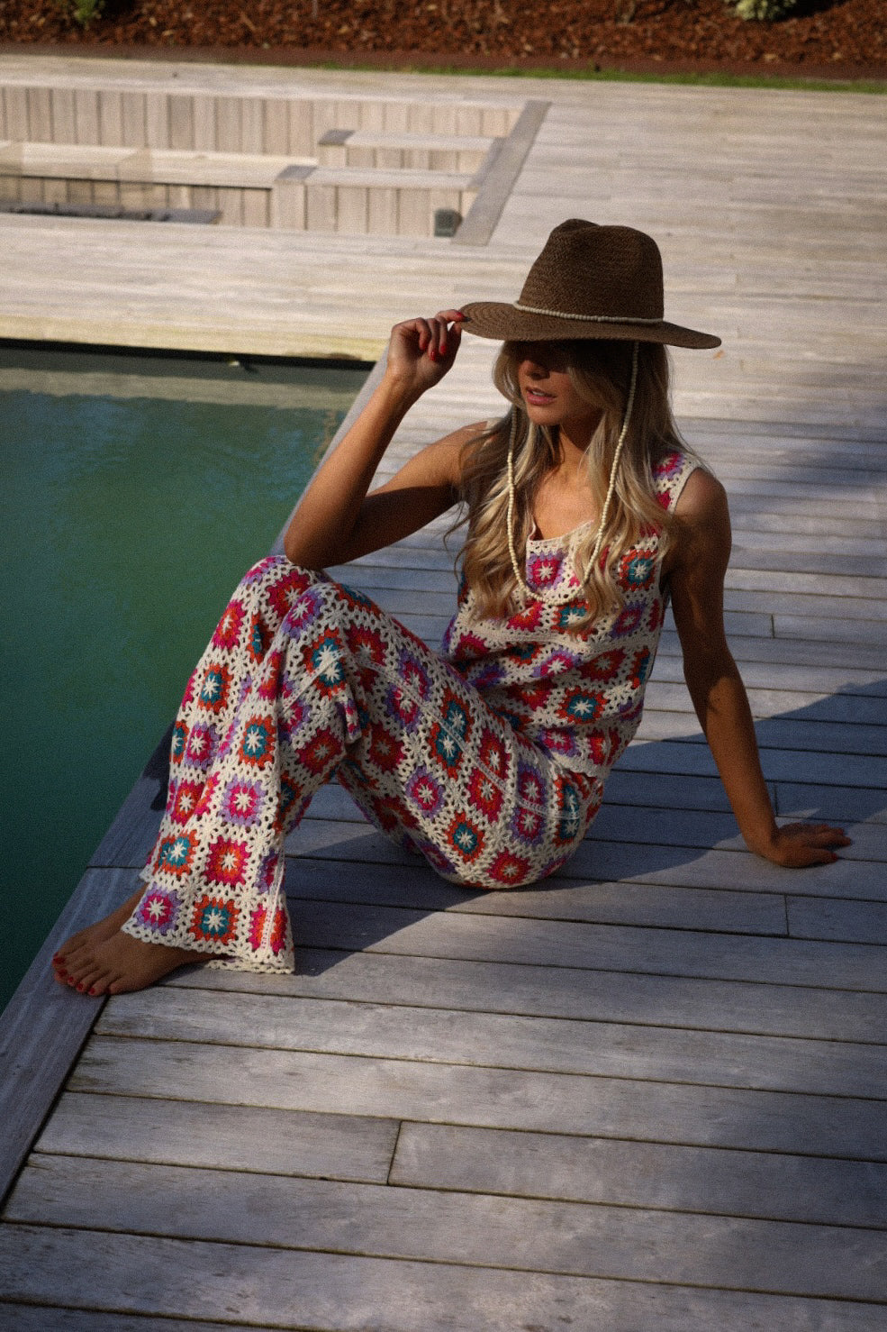 Niki coloré - Top crochet