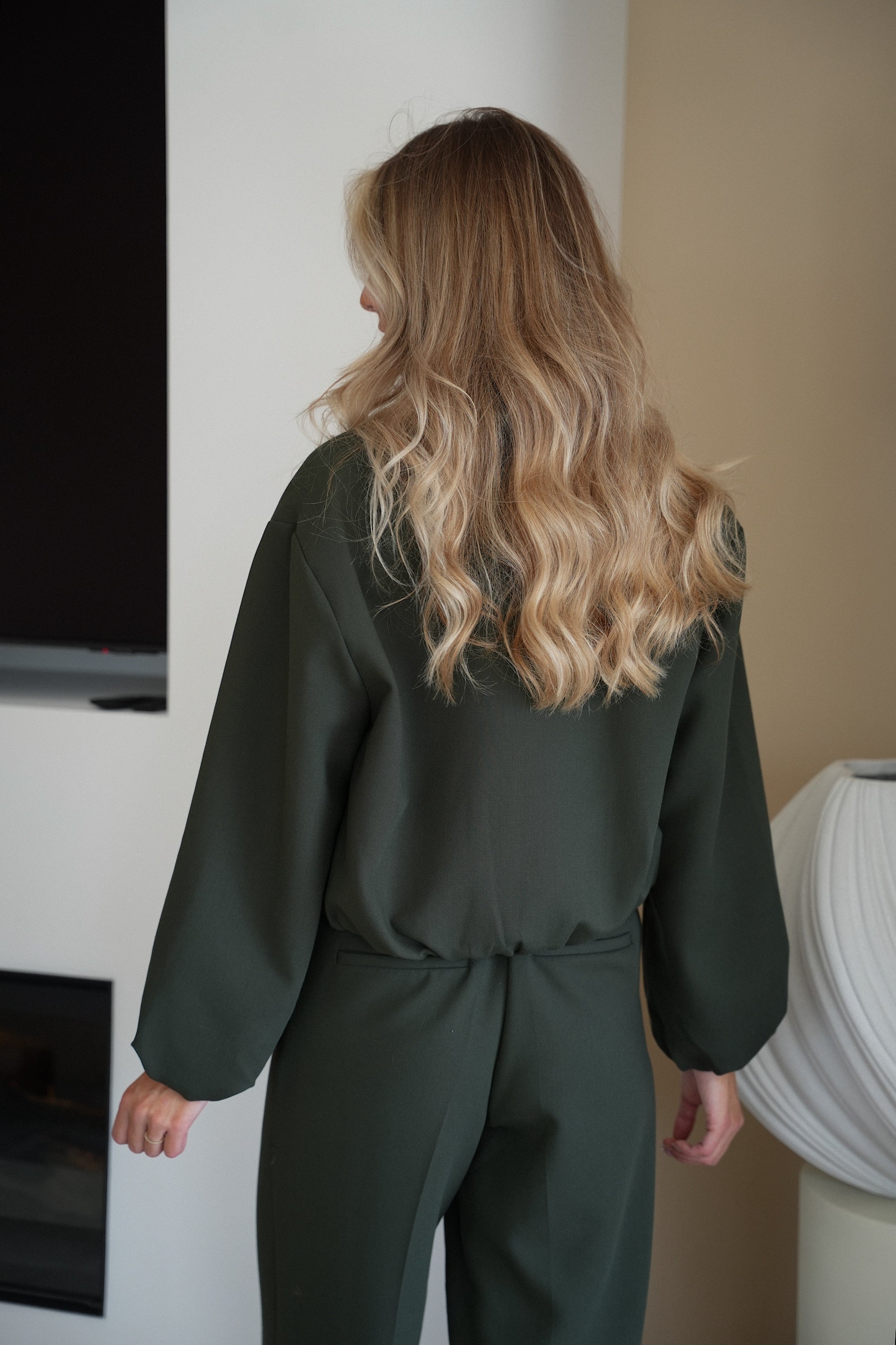 Kyla verte - Veste zippée