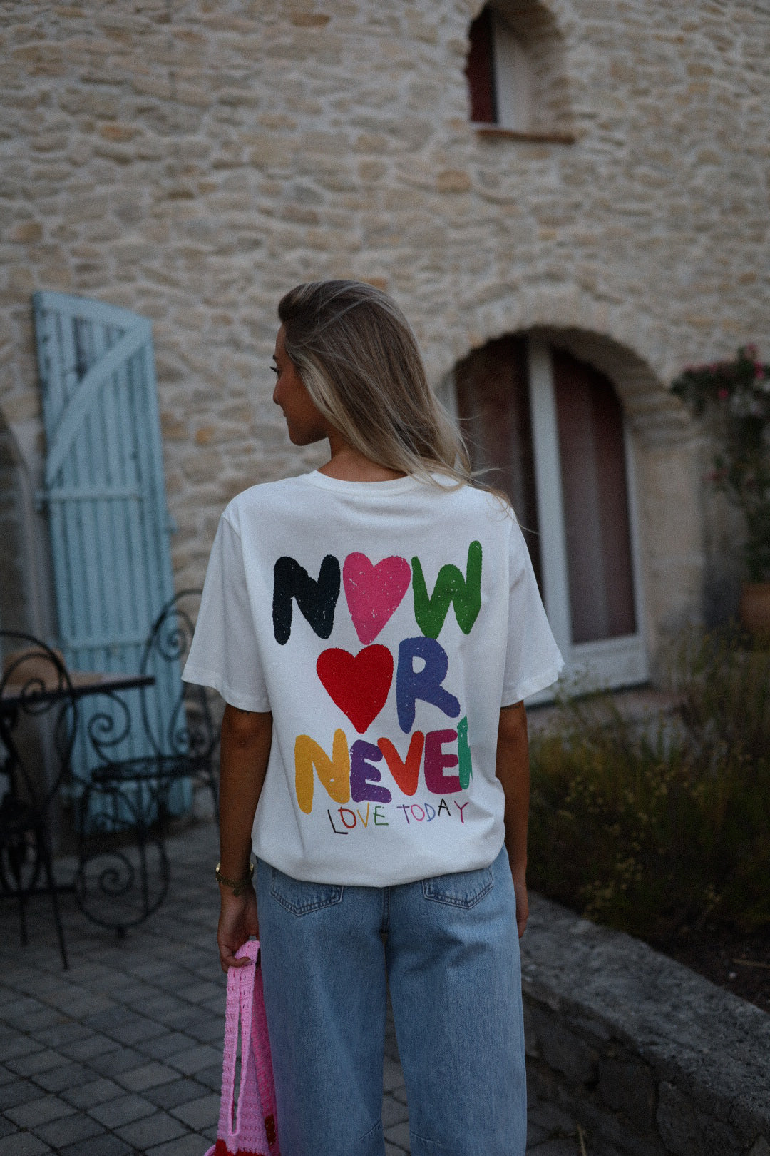 Achille blanc - T-shirt imprimé