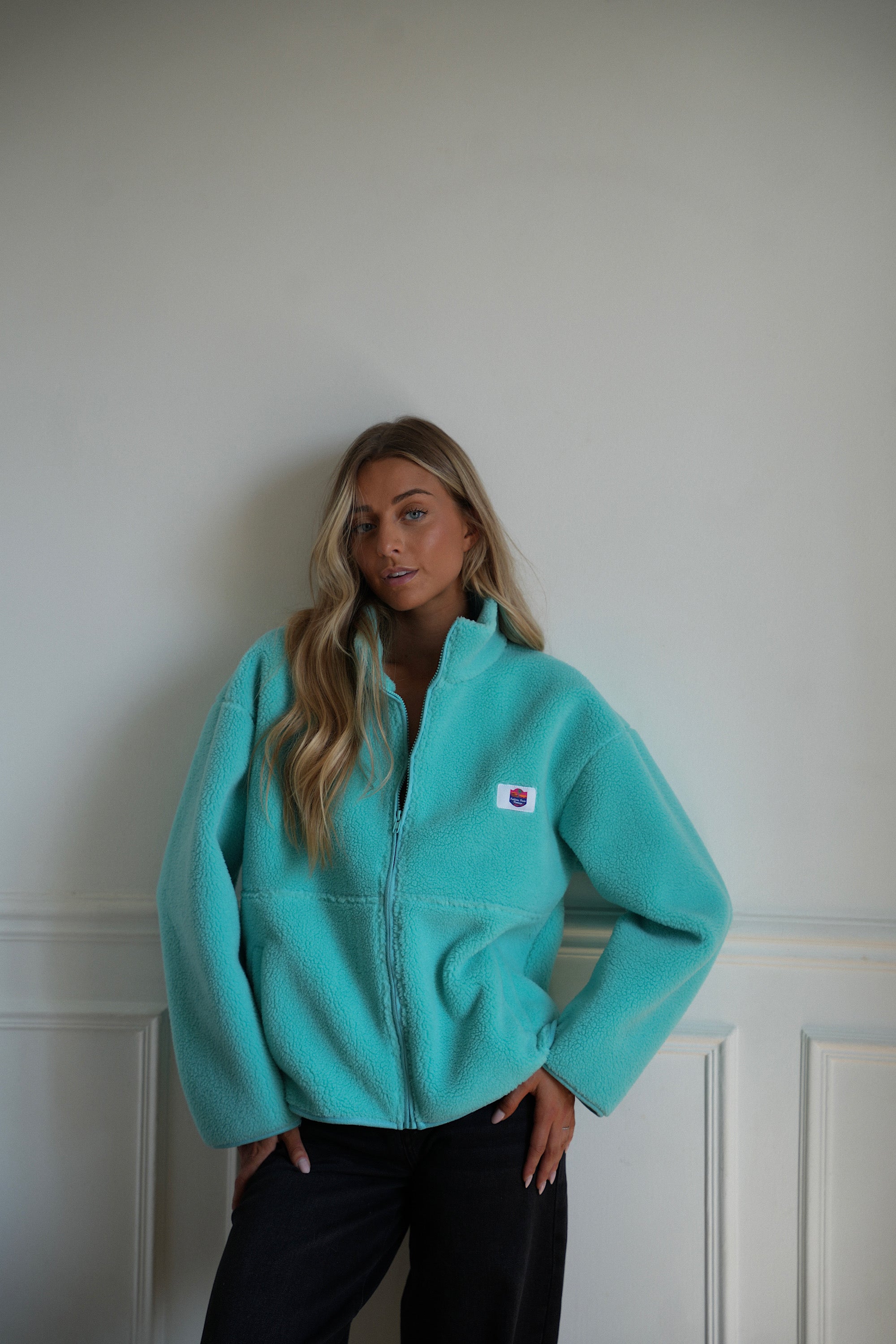 Olya bleue - Veste polaire