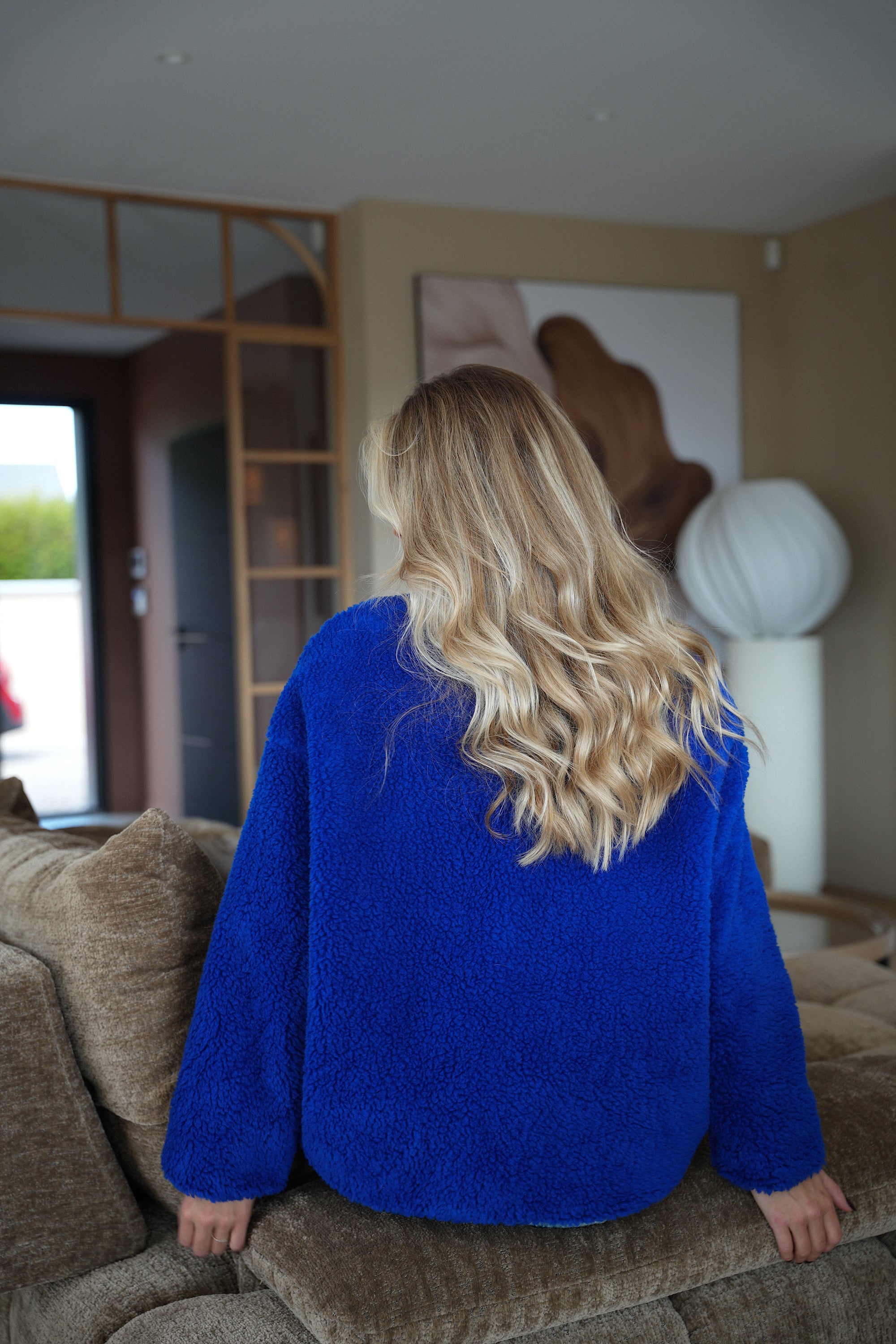 Malon bleue - Veste polaire