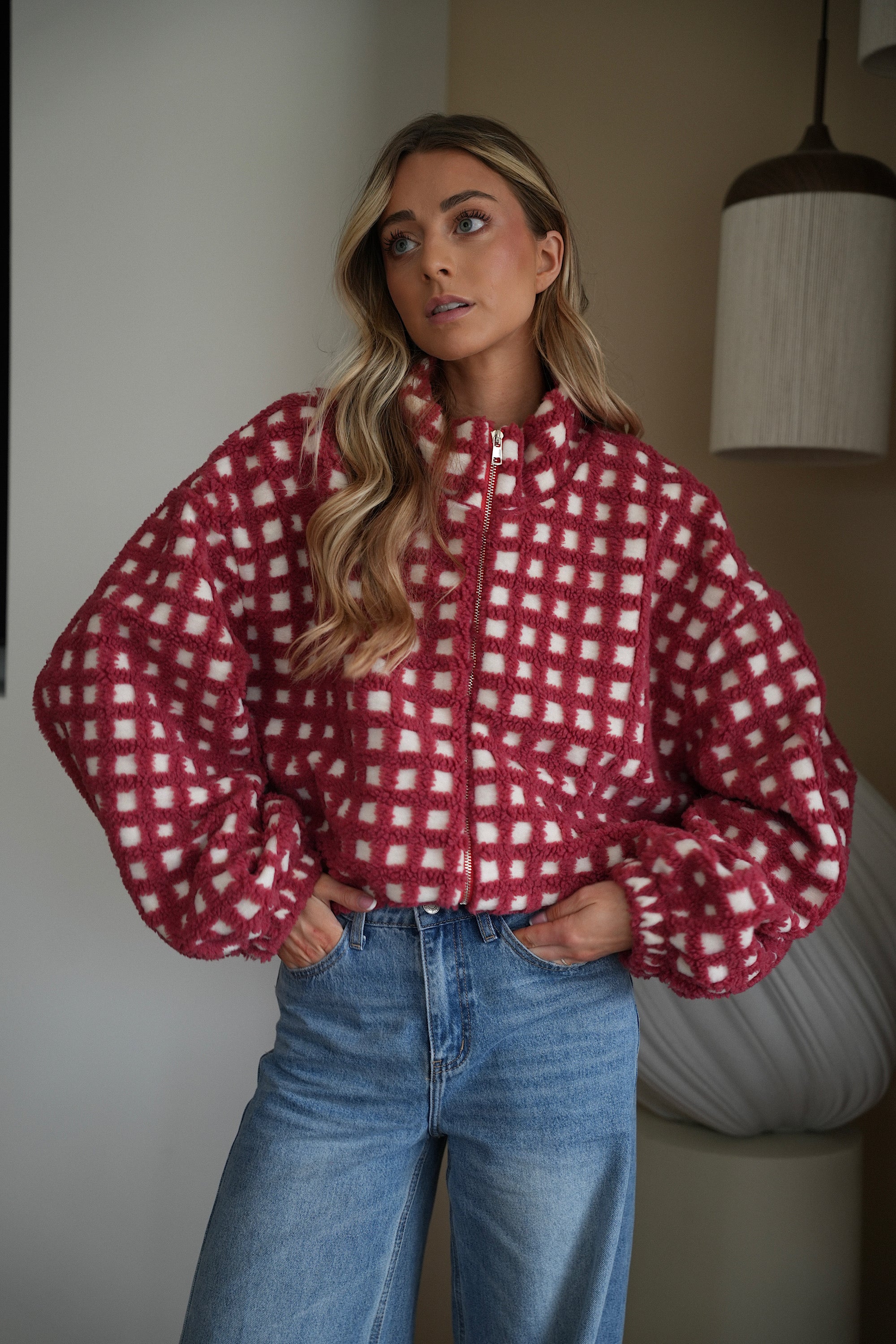 Mira rouge - Veste polaire