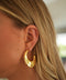 Aria dorées - Boucles d’oreilles acier