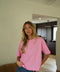 Lias rose - T-shirt basique