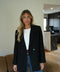 Léonie noire - Veste blazer
