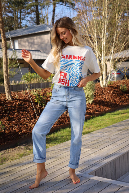 Williams bleu - Jean mom