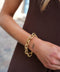 Josy doré - Bracelet acier