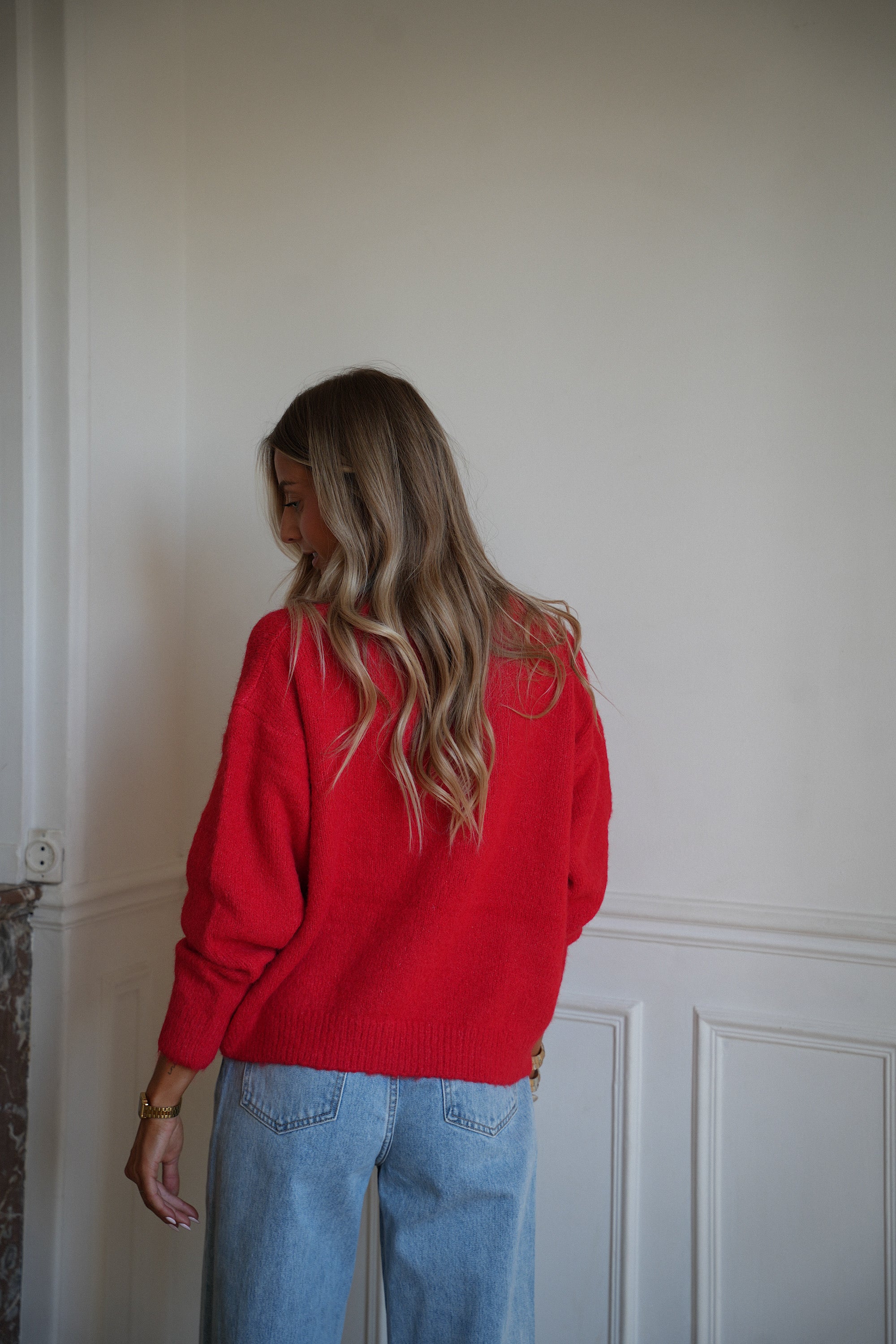 Bilal rouge - Pull doux