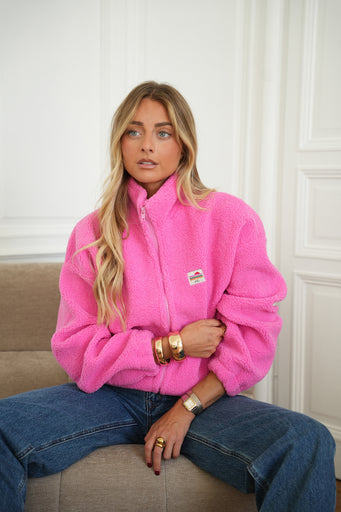Sana rose - Veste polaire