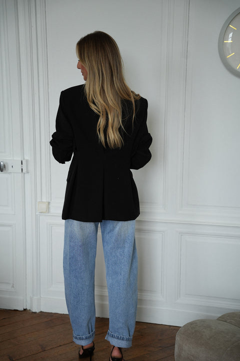 Laetitia noir - Blazer cintré