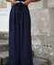 Elia marine - Pantalon droit