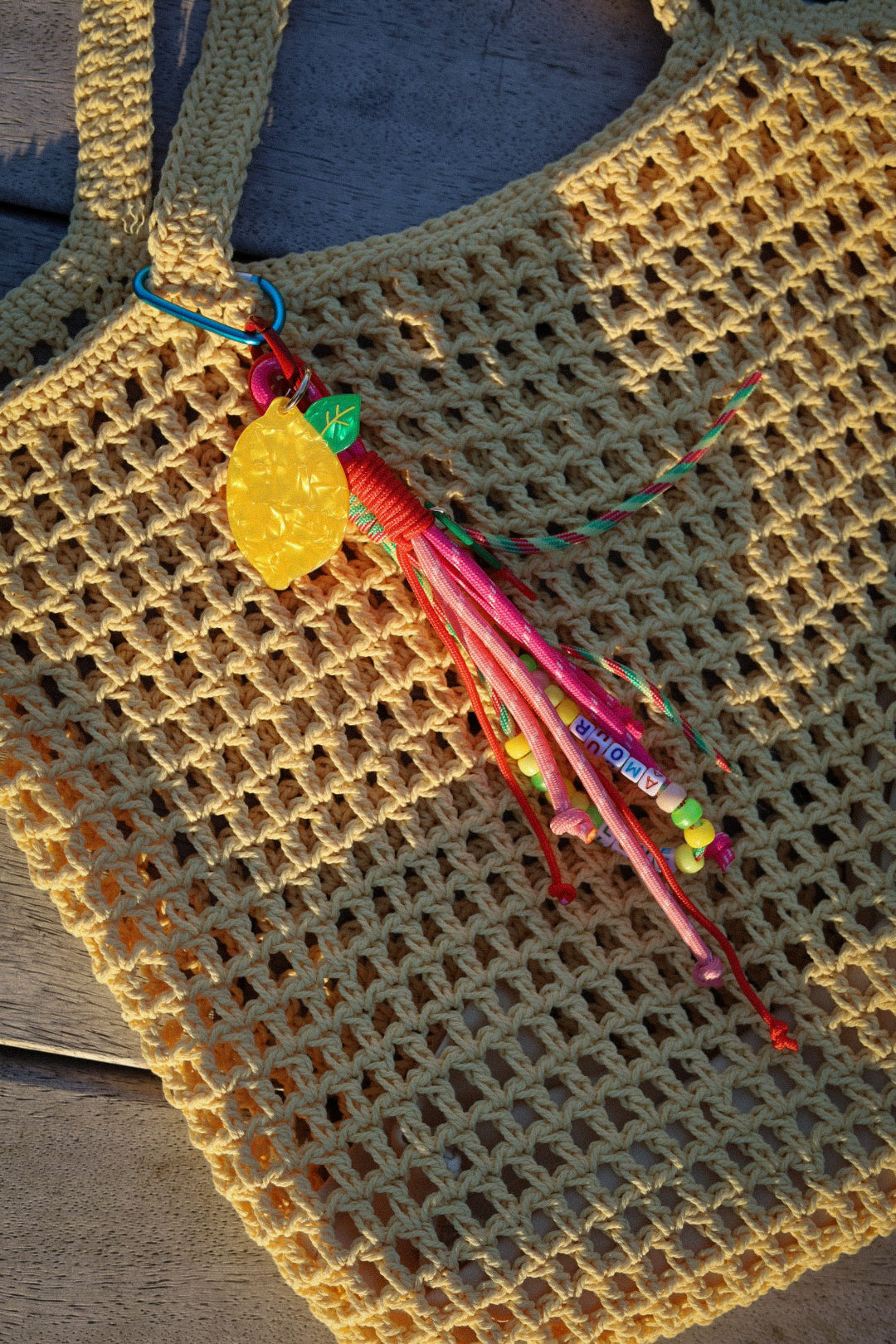 Citron rose - Porte clefs