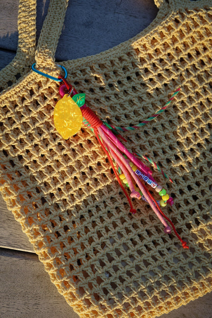 Citron rose - Porte clefs