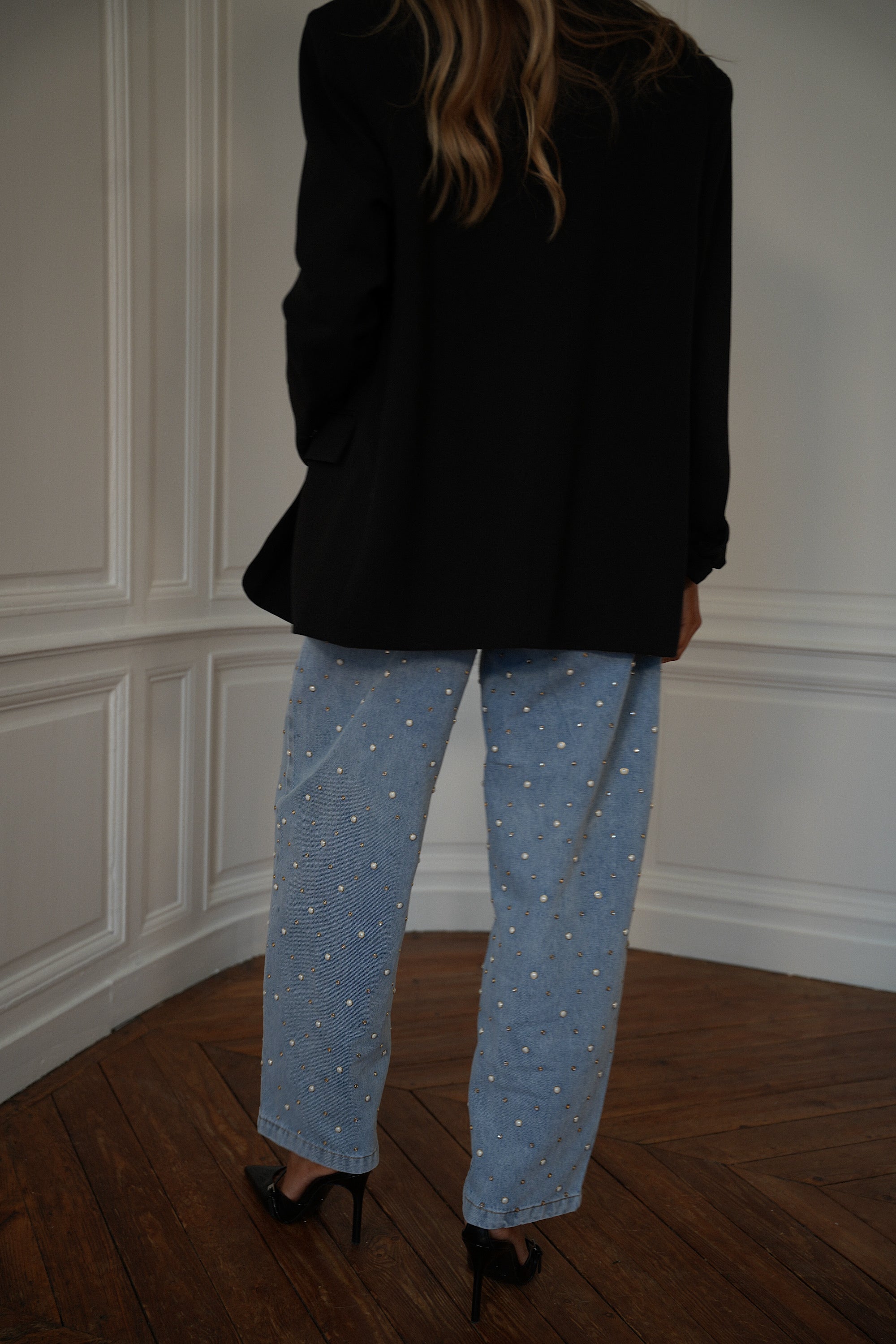 Milo bleu - Jean perlé