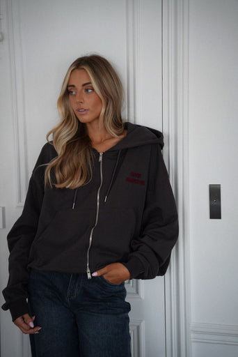 Ronan taupe - Sweat-shirt zippé