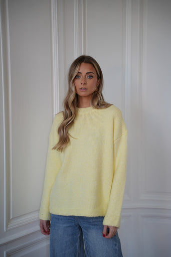 Jazz jaune - Pull ample