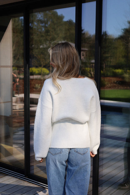 Roma blanc - Gilet doux
