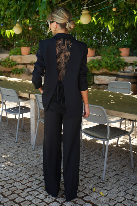 Santo noir - Pantalon droit