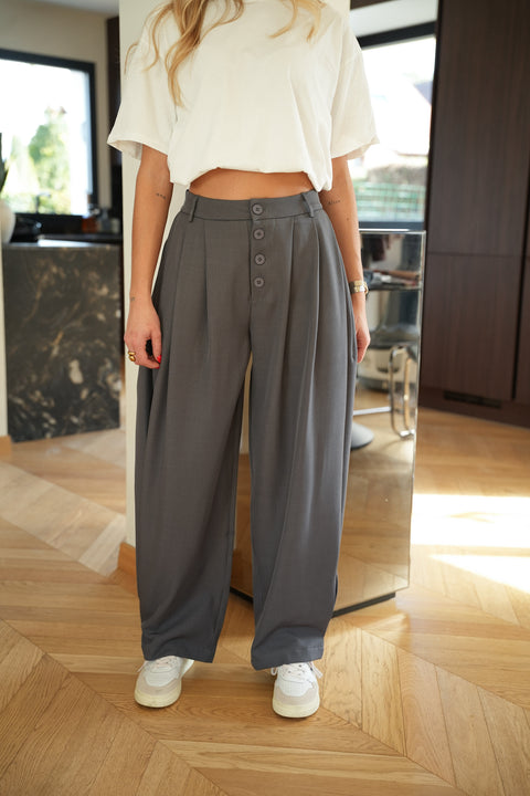 Nael gris - Pantalon ballon
