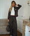 Terry taupe - Pantalon droit