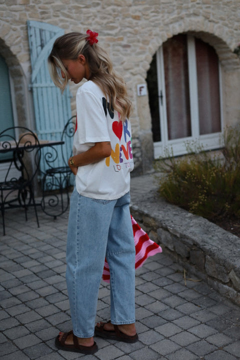 Malo bleu - Jean mom