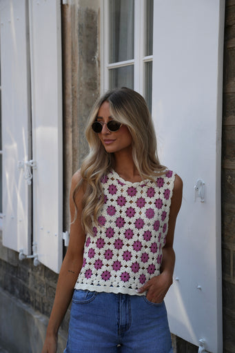 Emery rose - Top crochet