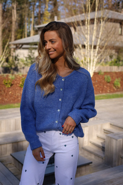 Catrina bleu - Gilet ample