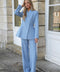 Romane bleue - Veste blazer