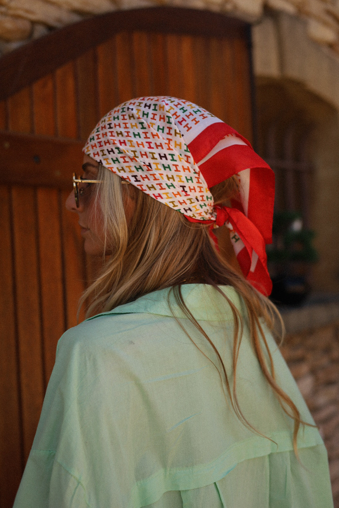 Teresa coloré - Bandana imprimé
