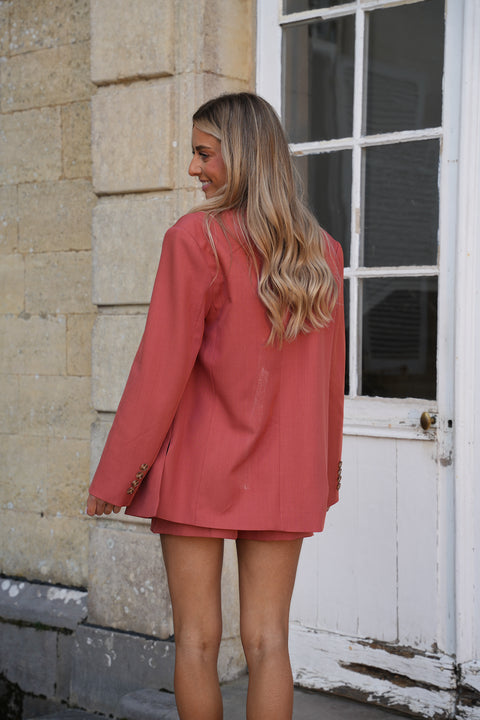 Clara terracotta - Jupe short