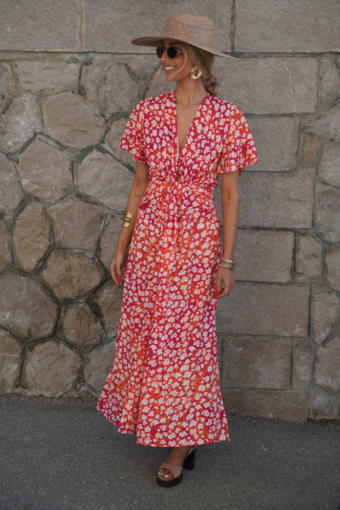 Zoeva fuschia - Robe fleurie