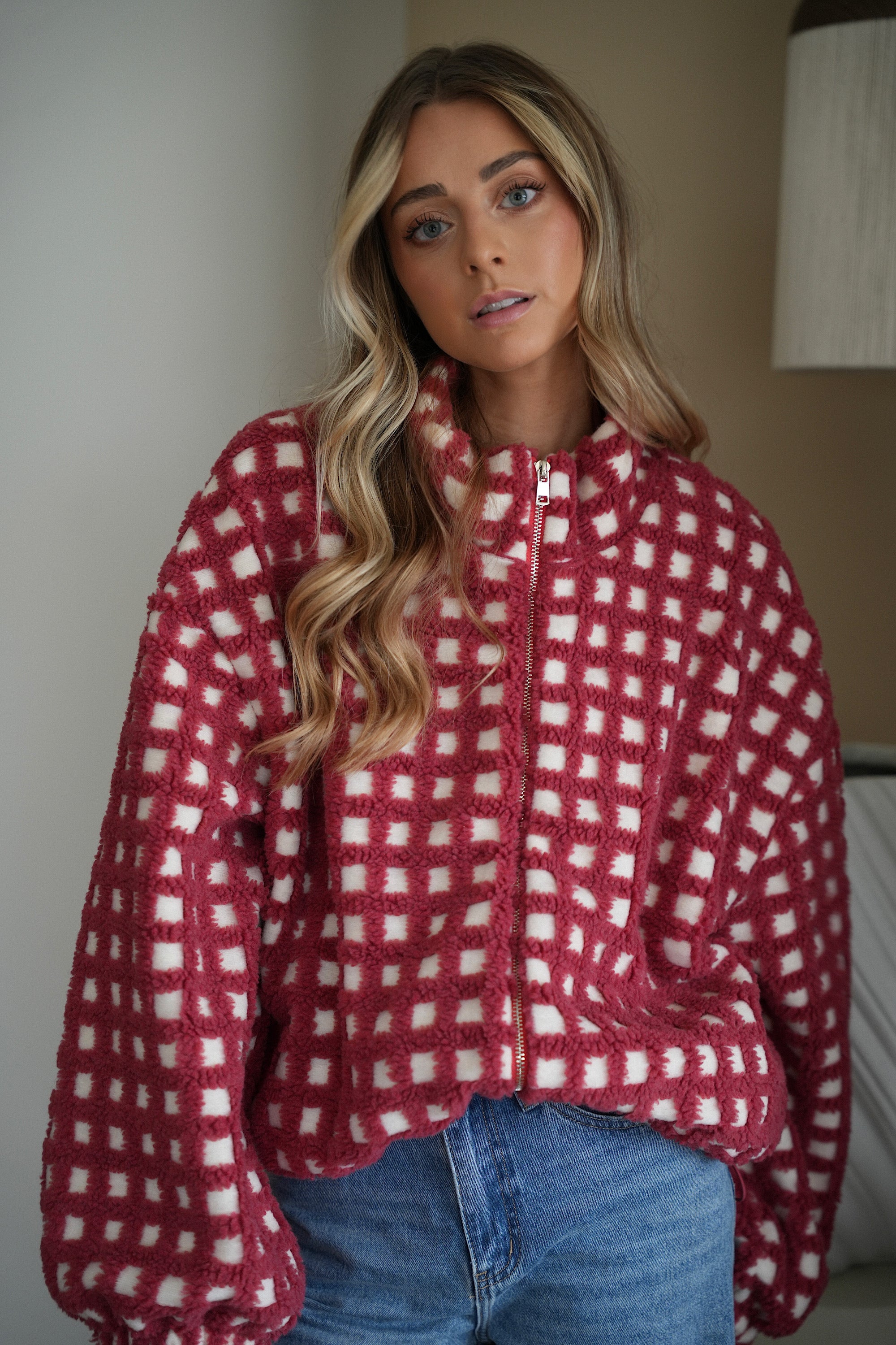 Mira rouge - Veste polaire