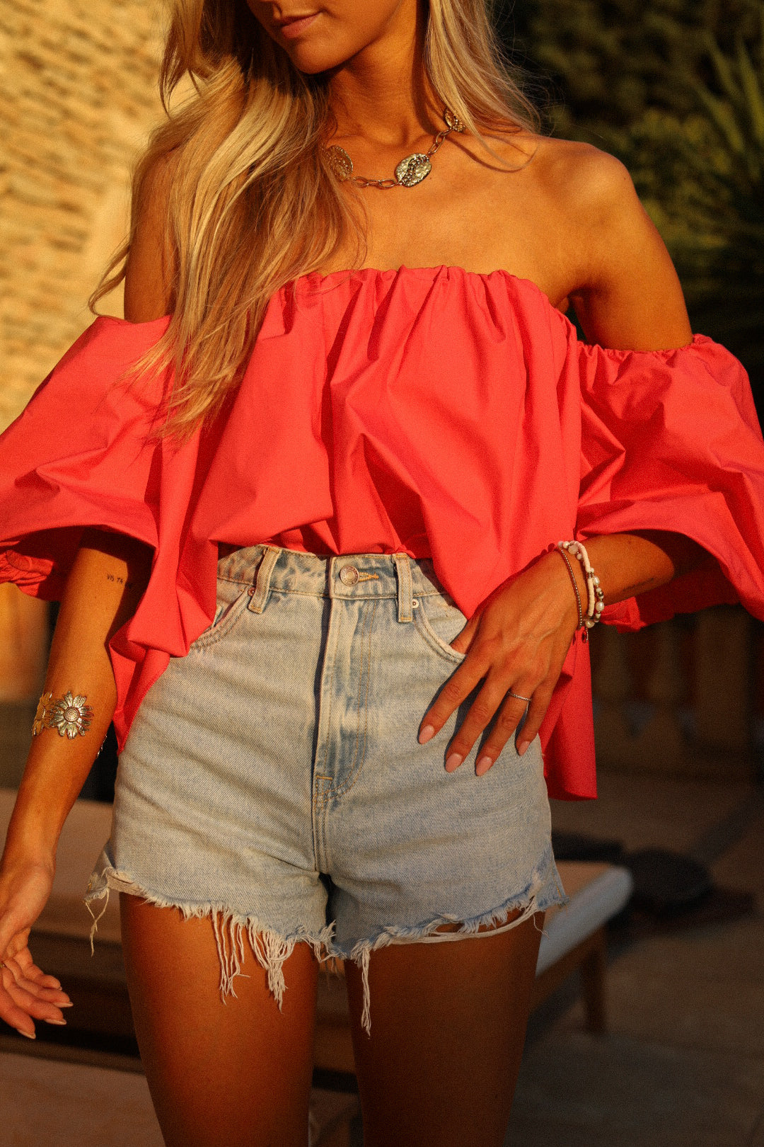 Julian bleu - Short en jean