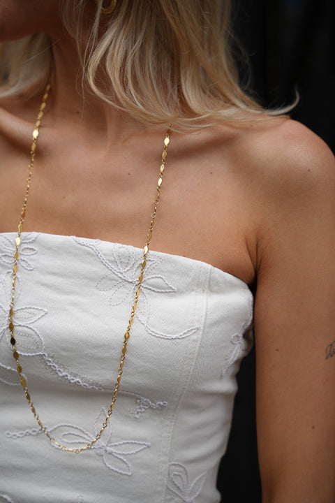 Joan beige - Top bustier
