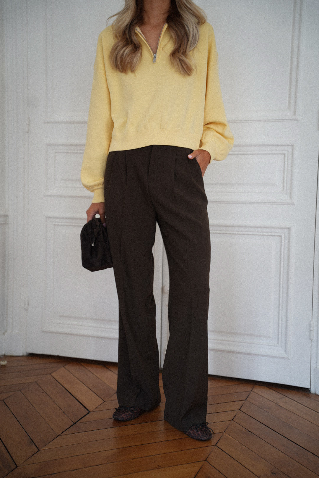 Gloria chocolat - Pantalon droit
