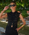 Maggy noire - Blouse dentelle