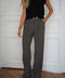 Gloria kaki - Pantalon droit