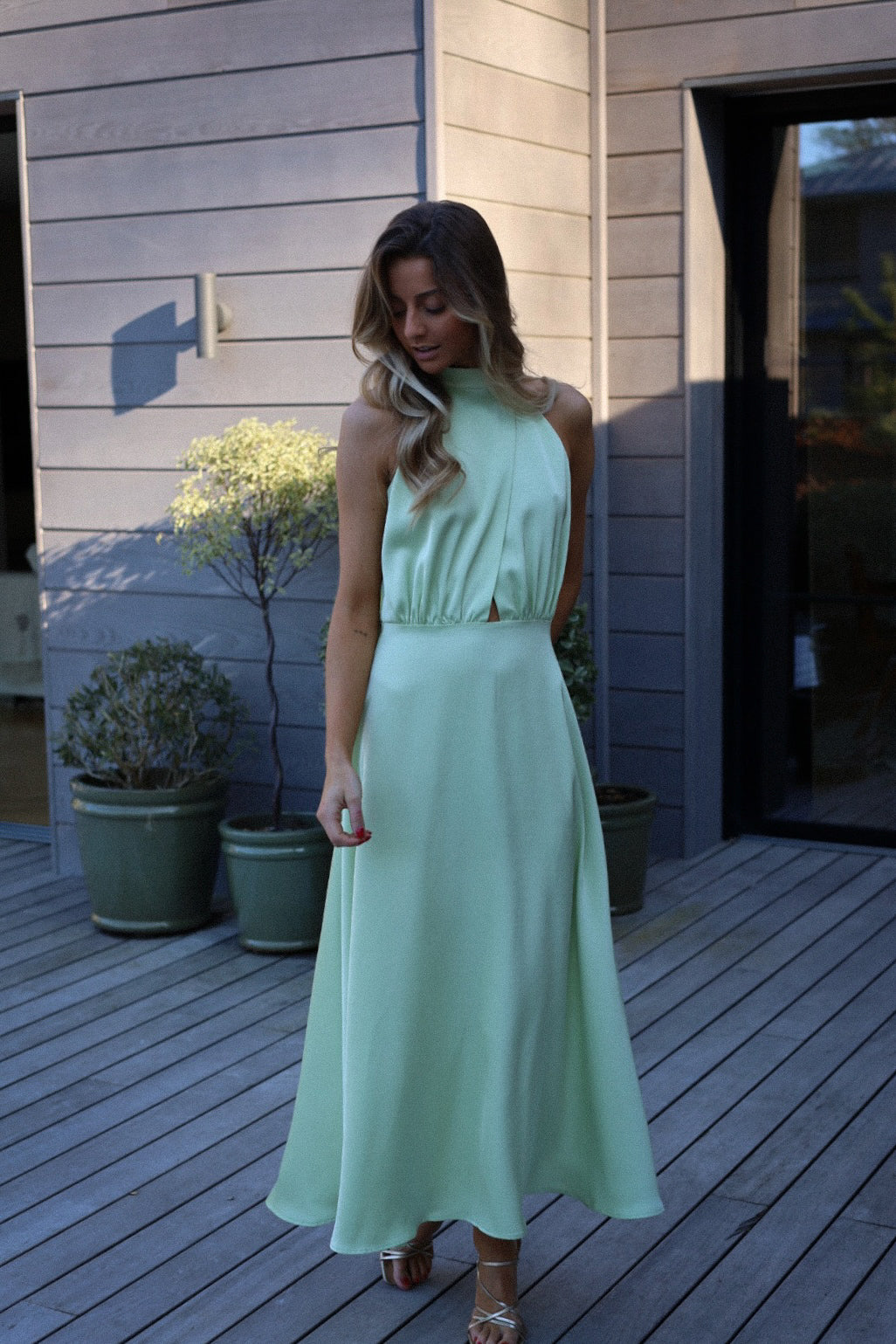 Lahna verte - Robe longue