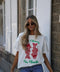 Mony blanc - T-shirt imprimé