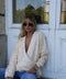 Evy crème - Gilet à sequins