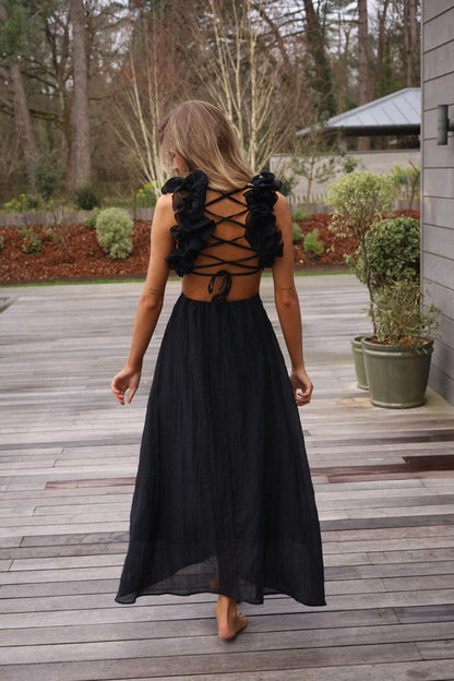 Diane noire - Robe longue