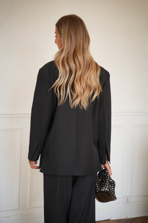 Shana noir - Blazer oversize